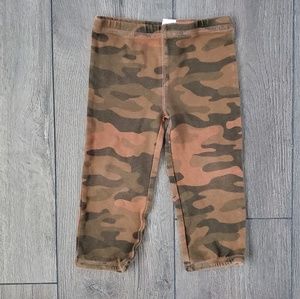 18M Unique Orange-Brown Camouflage Joggers